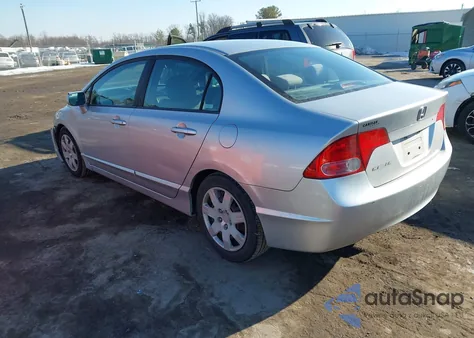 2008 Honda Civic Lx из США, поврежденный, VIN 1HGFA16558L038495